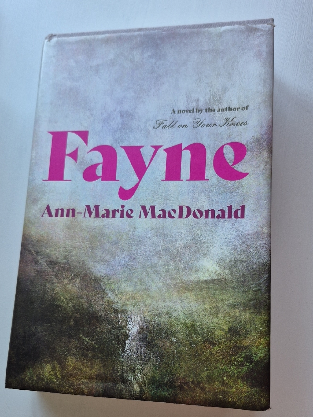 Fayne by Ann-Marie MacDonald - Pink Title Hardcover